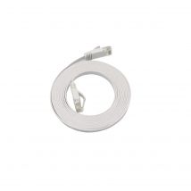 Microconnect V-UTP6A01W-FLAT-LSZH cable de red Blanco 1 m Cat6a U/UTP (UTP)