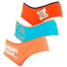 Marie Claire-Pack-3 Culottes de cinturilla con sujeción efectiva 84084 para Mujer