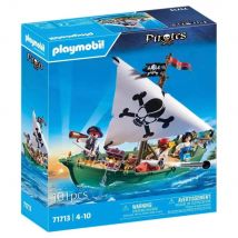 Playmobil barco pirata (71713) con 3 figuras de piratas