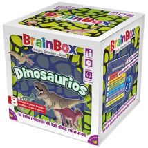 Asmodee - Juego de mesa BrainBox Dinosaurios