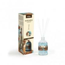 Prady ambientador mikado paris rose & patchouli - frasco de cristal 100 ml y varitas difusoras