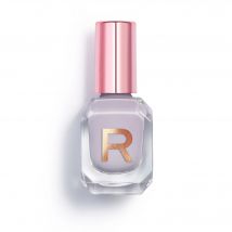Esmalte de Uñas Express Makeup Revolution, Gris Mármol, 10 ml, acabado brillante, nutre las uñas, cobertura de una sola capa, ideal para manicura rápida en casa