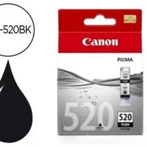 Cartucho de Tinta Liderpapel Canon PGI-520BK Negro Pixmaip3600/4600