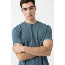 Camisetas Hombre Marcas Ropa Tiffosi Tiffosi hombre  Camisetas-Tiffosi- Barton_1 azul mirage