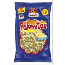 Palomitas de Maíz con Mantequilla Orgánicas Tosfrit Aperitivos, 9 Bolsas de 80 g, Tamaño Familiar, Hechas en España, Sin Ingredientes Artificiales, Snack Natural y Orgánico