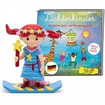 tonies Figura auditiva para Toniebox, niños con luz – Best of Album de Las Canciones de Juego y Movimiento más Populares, Canciones Infantiles para niños a partir de 3 años, Tiempo de reproducción