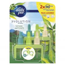 3volution ambientador aparato + recambio # tatamis 21ml
