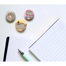 PYRAMID INTERNATIONAL - Set de Chapas Licencia Pusheen Pusheen Molón