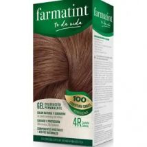 Farmatint Gel Coloración Permanente #4R-Castaño Cobrizo 5 U