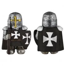 Lanza Templario Resina Negra 10 X 7,3 Cm