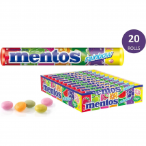 Mentos Caramelos Rainbow - Caja de 20x37,5gr