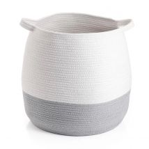 Cesta de Algodón Vinthera Moa 40x45cm Gris | Resistente