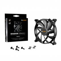 Be Quiet! Ventilador de PC Shadow Wings 2 140mm PWM - Carcasa del Ordenador