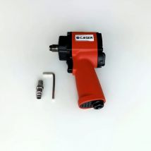CAISER Pistola de impacto neumática 1/2' compacta 520 Nm. Profesional ULTRALIGERA Atornillador Neumático