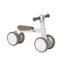 Olmitos – Bicicleta de equilibrio sin pedales - correpasillos bebé 1 año Lite – Juguetes niño 2 años - Andador Correpasillos Ligero, Estable y Ajustable, 4 ruedas – Ideal para Desarrollo - Gris
