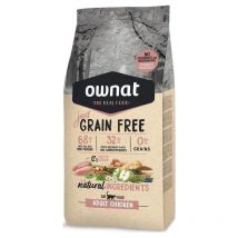 Ownat Just Grain Free Adultos Gato - Alimento para Gatos Adultos sin Gluten