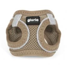 Gloria Arnés Vestido Air Mesh Trek Star Para Perros Beige - Talla Xs