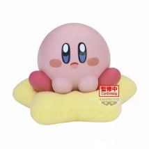 Banpresto Figura de Acción Coleccionable Kirby Fluffy Puffy - Mine Break Time, 4 cm - BP28516P Multicolor, Ideal para los fanáticos del Videojuego