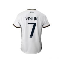Real Madrid C.F. Camiseta Temporada 2023-2024 Replica Oficial con Licencia Oficial - Vini Jr. 7