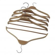 Asdaaf Percheros de Madera Pack 10 Unidades Premium