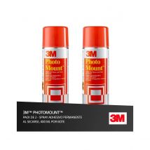 3M™ PhotoMount™ - Pack de 2 - Spray Adhesivo permanente al secarse, 400 ml por bote