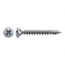 Caja 75 uds. tornillo madera spax cab. plana wirox 3,0x35mm spax