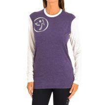 Zumba-Sudadera deportiva manga larga de cuello redondo Z2T00136 para Mujer