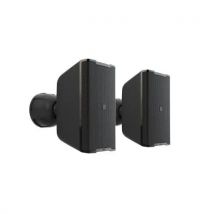 Serie de integración de sistemas LD DQOR (LDQOR3B) Altavoz pasivo bidireccional de 3" para instalación en interiores y exteriores, 8 ohmios, negro (par). Garantía de 5 años (PU3).