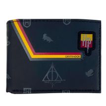 CYPBRANDS Harry Potter Billetera Premium, Cartera Unisex Niños, Negro, Normal
