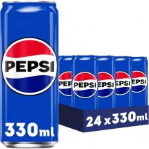 24 latas PEPSI ZERO azúcar lata 330 ml Pepsico -24 latas PEPSI normal  lata 330 ml Pepsico