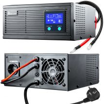 Extralink piorun 1500va/1200w reemplazo para volt sinus pro |   inversor de energía |   onda sinusoidal pura, voltaje de la batería 24v dc