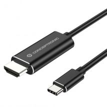 Cable usb-c macho a hdmi  macho 2m 4k conceptronic abby04b