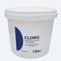 Cloro para piscina  Dicloro granulado  Env 5kg  PISCIHOGAR VIDA PARA TU HOGAR