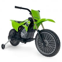 Moto Eléctrica Infantil Kawasaki KX85 Injusa 6V y 12V
