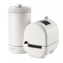 INTEX - Depuradora cartucho C2500, filtración avanzada 9.463 l/h, filtro cartucho tipo B, temporizador programable, indicador de cambio de cartucho, piscinas grandes hasta 52.900 L, Hydro Aeration,