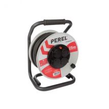 LOGON TOOL120 cable de transmisión Negro 25 m Enchufe tipo E