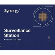 Synology Paquete de Licencia de Cámara Físico 8 Licencias 8xcámara para Survelliance Station