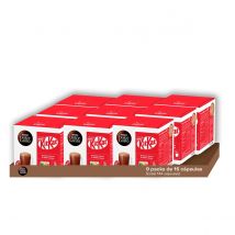 Dolce Gusto NESCAFÉ® Pack Especial KITKAT® Cacao Caliente – 144 Cápsulas | Cremoso con Notas a Galleta, Cacao y Toques de Caramelo