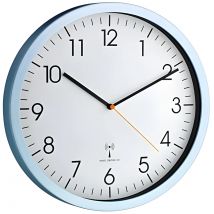 Tfa-dostmann TFA Dostmann Reloj de Pared Aluminio y Vidrio Azul Portátil Radio CD 45mm