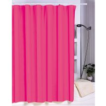 CORTINA DE BAÑO DE PEVA FUCSIA