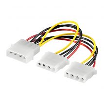Cable de Alimentación Interno Goobay para PC con Duplicador MOLEX