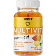 Multivitamínico 80 Gummies - Weider | Sin azúcar | fácil de tomar