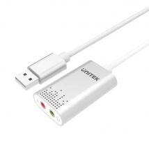 Tarjeta de Sonido USB Estéreo Unitek Y-247A