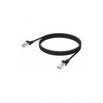 Cable de Red Vision 5m Braided Cat6 UTP Cable Negro
