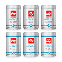 Illy 6 PACK Café en Granos Descafeinado 250 Grs - QUMIR