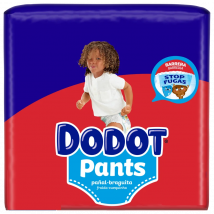 Dodot Pants pañal braguita Bebé seco Jumbo Pack tallas, 4,5,6.