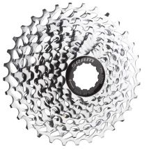 SRAM | Cassette PG-1050 10v - Material/Acabado: Araña de Aluminio forjado / Tratamiento térmico de acero / Cromado. 10 velocidades. Tecnologías: PowerGlide / Wifli Peso según fabricante: 250 grs