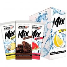 24x Mix para postres Saborizante En Polvo  (24X9G) - ElevenFit  Sin azúcar  Sin calorías  Para preparar deliciosos postres  Fácil de preparar   Bebidas mix
