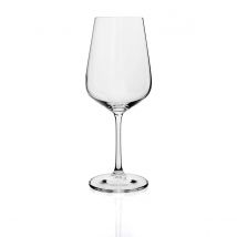 Bohemia BOHEMIA BELIA - Caja de 6 Copas de Vino de Cristal Transparente de 45cl, Aptas para Frigorífico y Reciclables