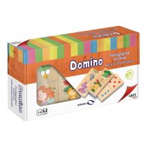 Dominó de Madera para Peques +2 Años: Diversión Ilimitada con Piezas Grandes  Juego Educativo de Coincidencias e Identificación  ¡Explora el Mundo del Dominó!" #JuegoInfantil #AprendizajeDivertido